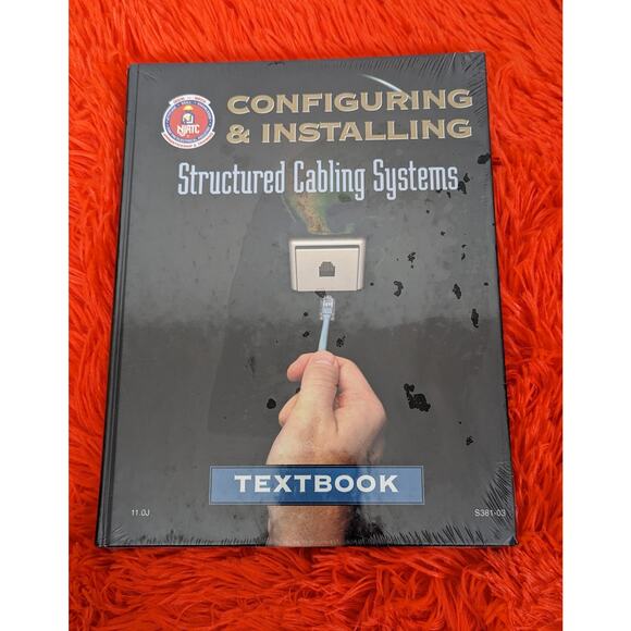 NWT 2003 NJATC Configuring Installing Structured Cabling Systems Textbook HC - Picture 1 of 2